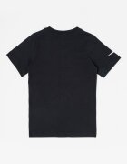 Nike Памучна футболна тениска Бял/Черен