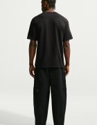 Nike Памучна тениска NSW TEE AIR с лого Черен