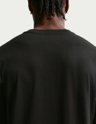 Nike Памучна тениска NSW TEE AIR с лого Черен