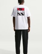 Nike Памучна тениска NSW TEE с лого на гърба Бял