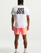 Nike Памучна тениска с овално деколте Бял