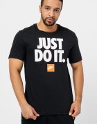 Nike Памучна тениска Sportswear с принт Черен