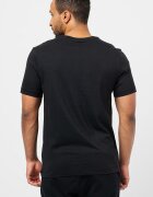 Nike Памучна тениска Sportswear с принт Черен