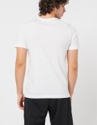 Nike Памучна тениска Sportswear с принт Черен/Бял