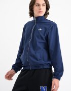 Nike Памучно суитшърт с лого Ултрамарин синьо