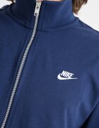 Nike Памучно суитшърт с лого Ултрамарин синьо