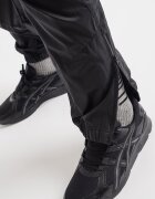 Nike Панталон Windrunner с цепки с цип на глезените Бял/Черен
