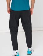 Nike Панталон за бягане с Dri Fit Черен/Сребрист