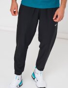 Nike Панталон за бягане с Dri Fit Черен/Сребрист
