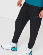 Nike Панталон за бягане с Dri Fit Черен/Сребрист