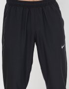 Nike Панталон за бягане с Dri Fit Черен/Сребрист