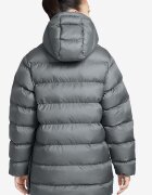 Nike Подплатено зимно яке с джобове Пепеляво сиво