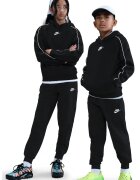Nike Поларен спортен екип Sportswear Club - Бял/Светло