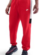 Nike Поларен спортен екип Club с цветен блок Черен/Оранжев