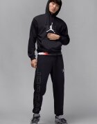Nike Поларено баскетболно худи с лого Бял/Черен