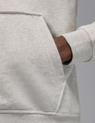 Nike Поларено баскетболно худи с лого Светло сив