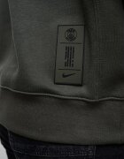 Nike Поларено футболно худи Paris Saint-Germain Тъмно каки