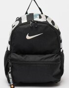 Nike Раница Brasilia с лого - 11 л Черен/Сребрист