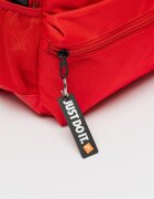 Nike Раница Brasilia с лого - 11 л Червен/Бял