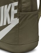 Nike Раница Element с лого - 21 л Бял/Маслинено зелено