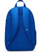 Nike Раница с лого и ненесер за моливи - 20 л Бял/Кралско Синьо