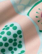 Nike Раница с отделящ се несесер за моливи и принт Зелен/Светлозелен/Розово