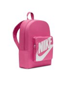 Nike Раница с преден джоб с цип Бял/Фуксия