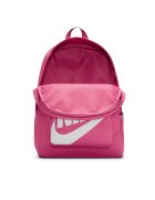 Nike Раница с преден джоб с цип Бял/Фуксия