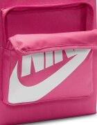 Nike Раница с преден джоб с цип Бял/Фуксия