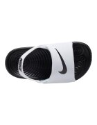 Nike Сандали Kawa с отворена пета Бял/Черен
