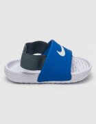 Nike Сандали Kawa с отворена пета Бял/Кралско Синьо