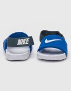 Nike Сандали Kawa с отворена пета Бял/Кралско Синьо