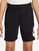 Nike Шорти Sportswear Club със скосени джобове Бял/Черен