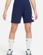 Nike Шорти Sportswear Club със скосени джобове Бял/Тъмносин