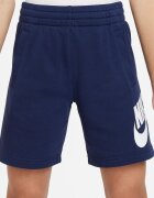 Nike Шорти Sportswear Club със скосени джобове Бял/Тъмносин