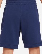 Nike Шорти Sportswear Club със скосени джобове Бял/Тъмносин