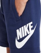 Nike Шорти Sportswear Club със скосени джобове Бял/Тъмносин