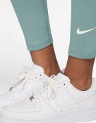 Nike Скъсен клин с висока талия Ментово зелено