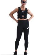 Nike Скъсен клин за бягане - Бял/Черен
