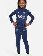 Nike Слим блуза PSG Бял/Тъмносин