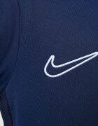 Nike Слим футболна блуза с лого Тъмносин/Мръснобял
