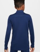 Nike Слим футболна блуза с лого Тъмносин/Мръснобял