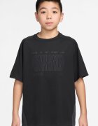 Nike Слим тениска за фитнес с Dri-Fit Черен