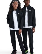 Nike Спортен екип с еластична талия Бял/Черен