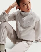 Nike Спортен екип с еластична талия Светло сив/Мръснобял