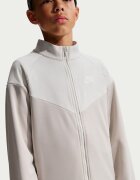 Nike Спортен екип с еластична талия Светло сив/Мръснобял