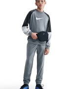 Nike Спортен екип с лого Бял/Светло сив/Tъмносив