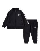 Nike Спортен екип с лого Черен/Бял
