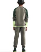 Nike Спортен екип с лого Каки/Бял