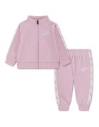 Nike Спортен екип с лого Мръснобял/Прашно розово